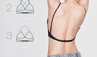 Áo bra trơn khoét sâu dành cho váy áo hở lưng gợi cảm có mút mặc nhiều kiểu thời trang nữ AN2025