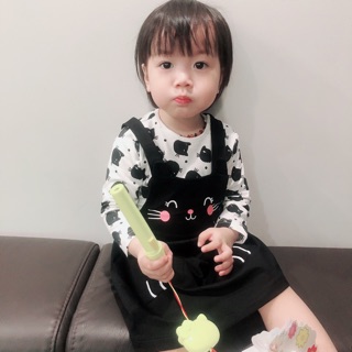 Set yếm váy mèo HM