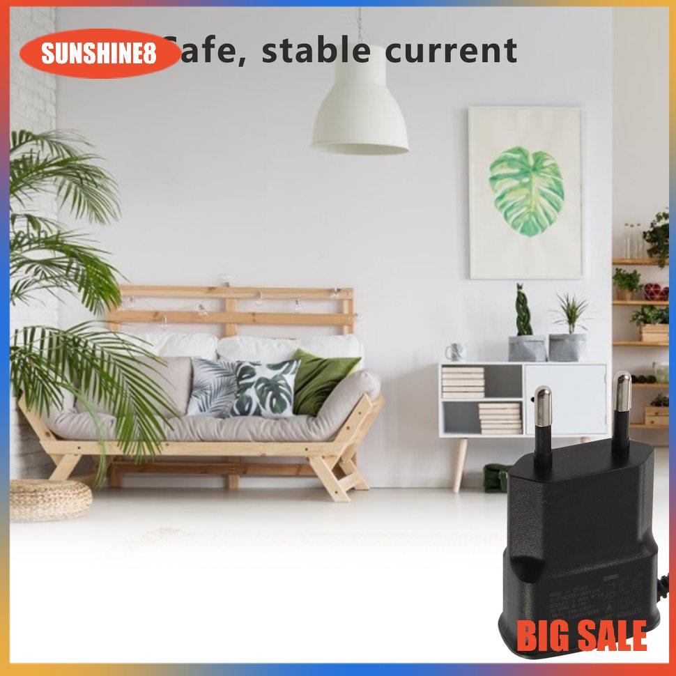 【SUN】Portable 110V-240V EU Plug AC Wall Charger Adapter For Galaxy S2 I9100