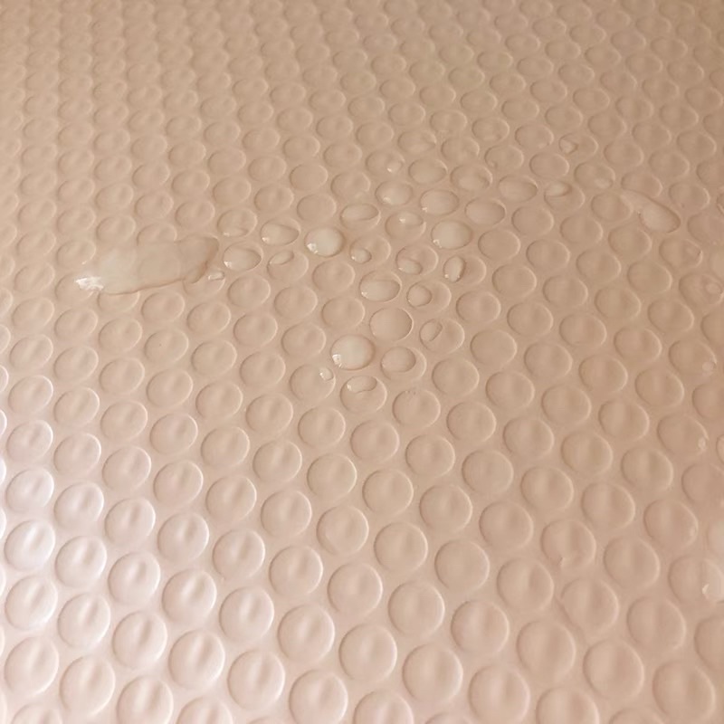 Túi niêm phong chống sốc màu hồng đào túi gói hàng đóng hàng túi bóng khí