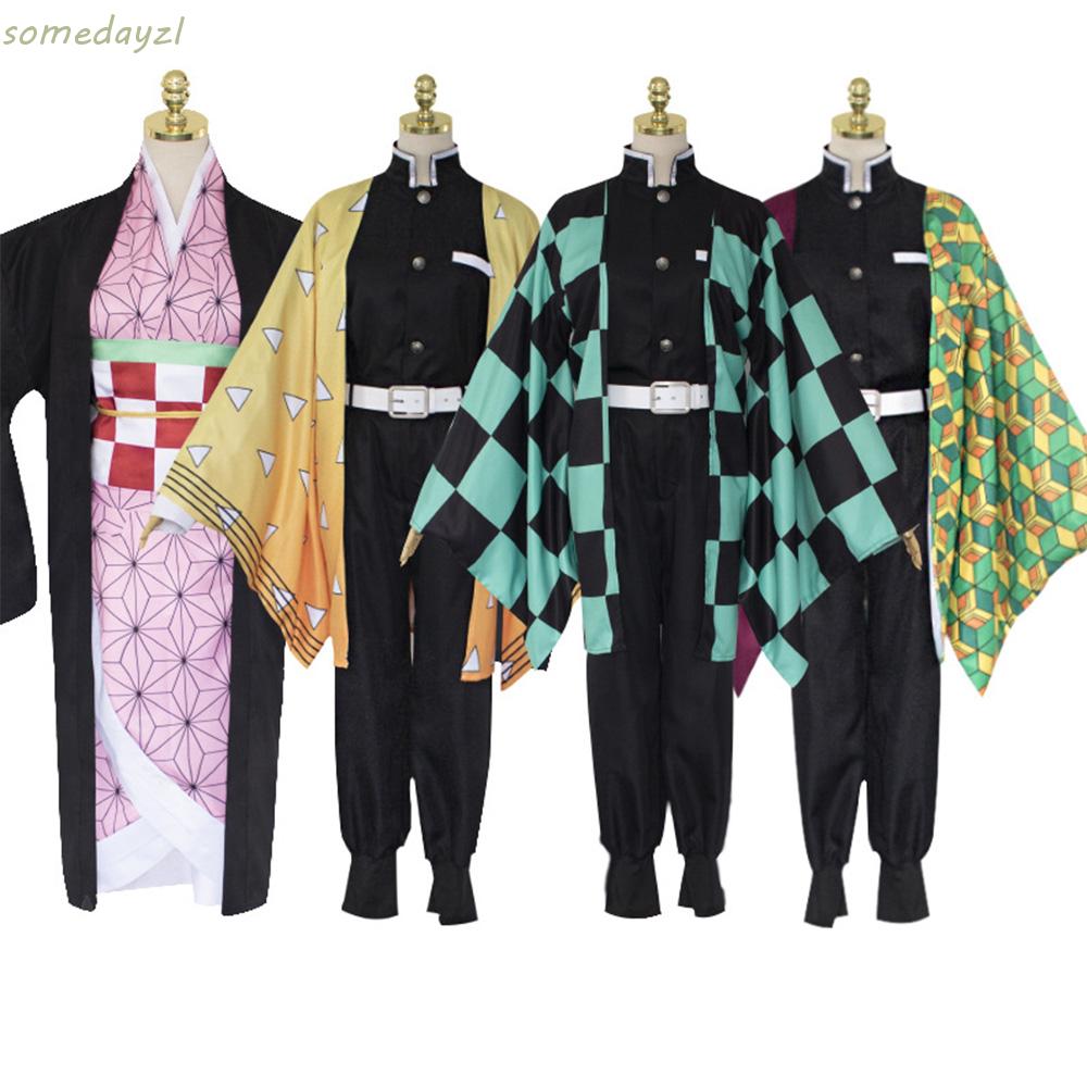 Trang phục kimono hóa trang nhân vật nezuko trong demon slayer
