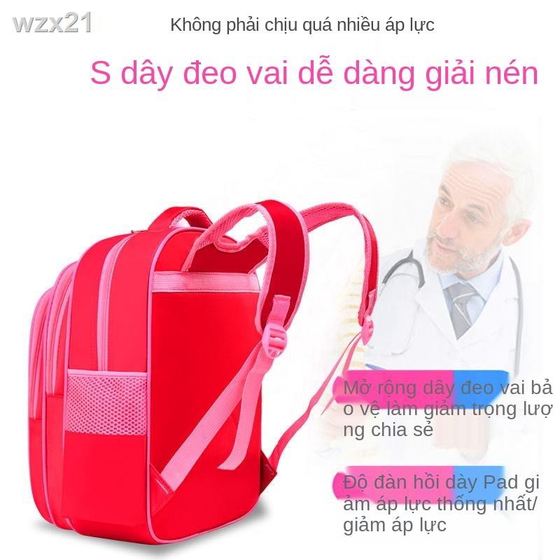 Bé gái học sinh tiểu 1-3-4-5 -6 lớp giải nén trẻ em đi nam mẫu giáo công chúa ba lô