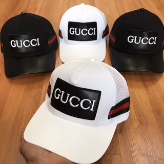 Mũ kết da phối lưới cực hot, Mũ lưỡi trai nam nữ thể thao