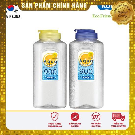 Bình nước nhựa AQUA BOTTLE Hàn Quốc KOMAX 900ml
