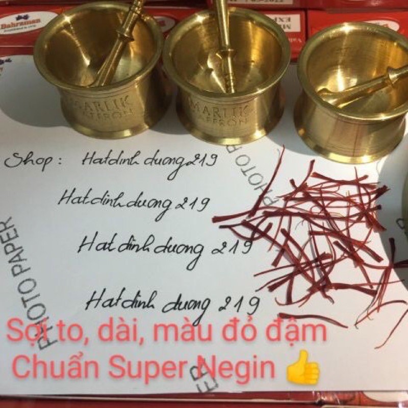 [Mã GROSALE2703 giảm 8% đơn 250K] Nhụy Hoa Nghệ Tây- SAFFROM - Hàng Cao Cấp[super negin]