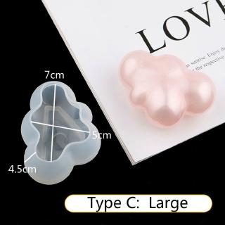Lanfy Candant Baking Tools Fandant Baking Tools Cloud Shape Cake Mold