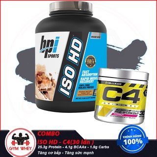 [COMBO] Tăng Cơ Bắp Tăng Sức Mạnh Siêu Tiết Kiệm ISO HD - CELLUCOR (30 Lần ) - Từ Mỹ - Authentic 100%