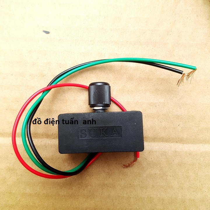 Bộ điều chỉnh tốc độ máy bơm mini - Chiết áp điều tốc 12v