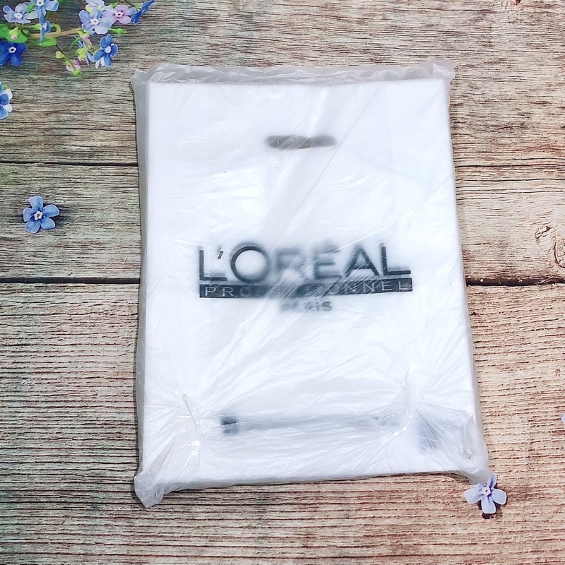 100 túi Nilon (1,4kg) PE đựng mỹ phẩm nhãn hiệu L'Oreal của hãng