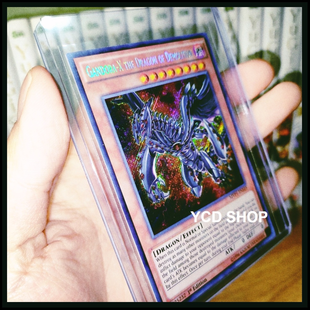 Thẻ bài yugioh chính hãng Gandora-X The Dragon of Demolition – Secret Rare