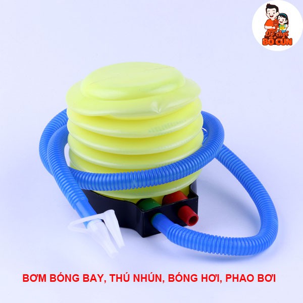 Bơm bóng bay, thú nhún, bóng hơi, phao bơi... bằng chân mini