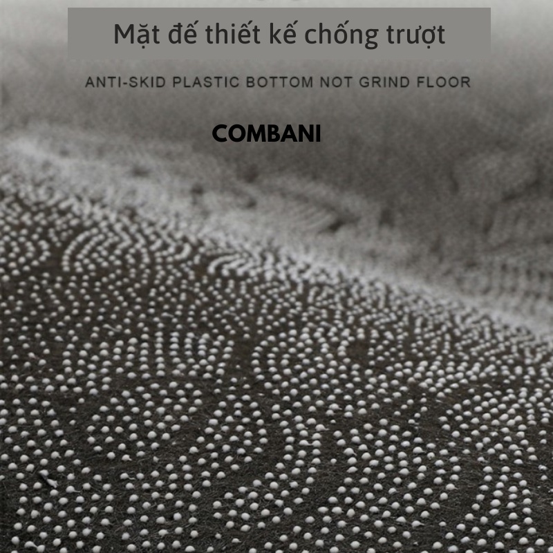 Bộ 2 thảm trải sàn nhà bếp 3D thấm hút nước, chống trơn trượt T02