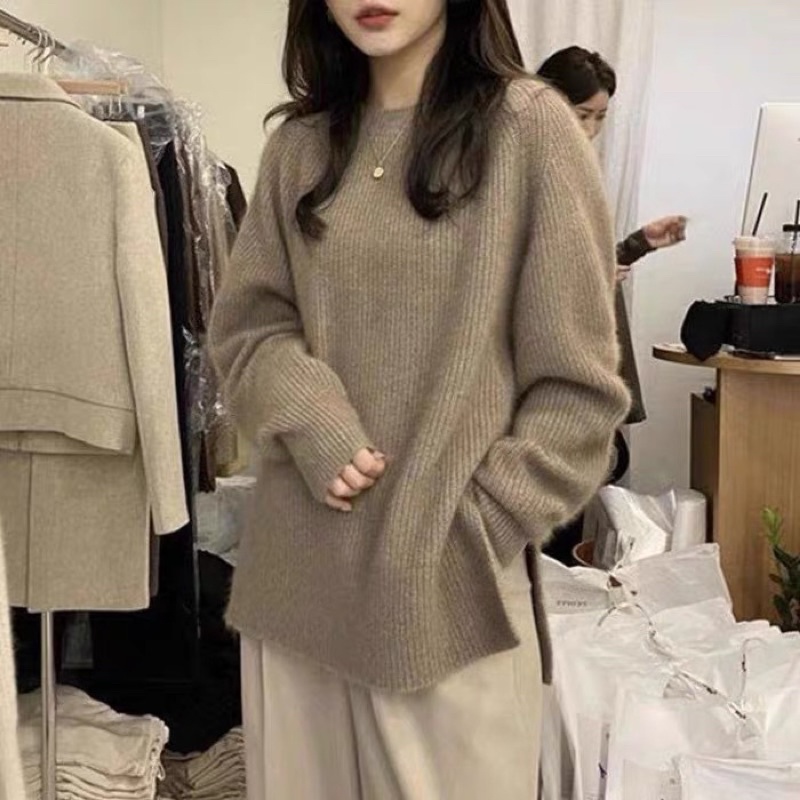 ÁO LEN XẺ CHÉO QUẢNG CHÂU HÀNG ORDER🍂