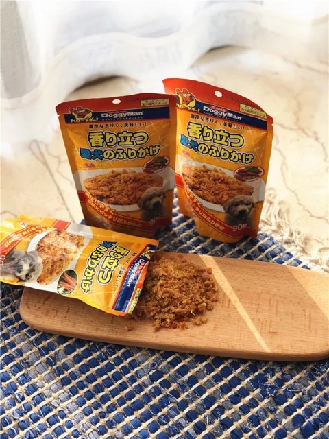 Chà Bông & rau củ nhật dành cho cho, 90g. Trộn với hạt hoặc cơm