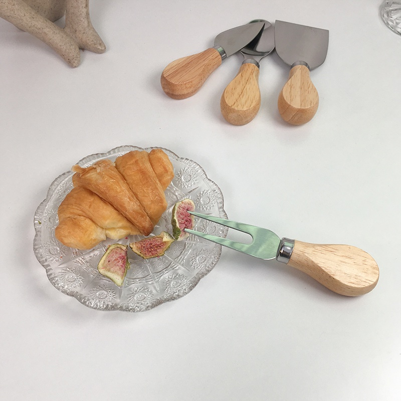 Muỗng, Đũa, Nĩa Cán Gỗ Cơm Trưa Văn Phòng