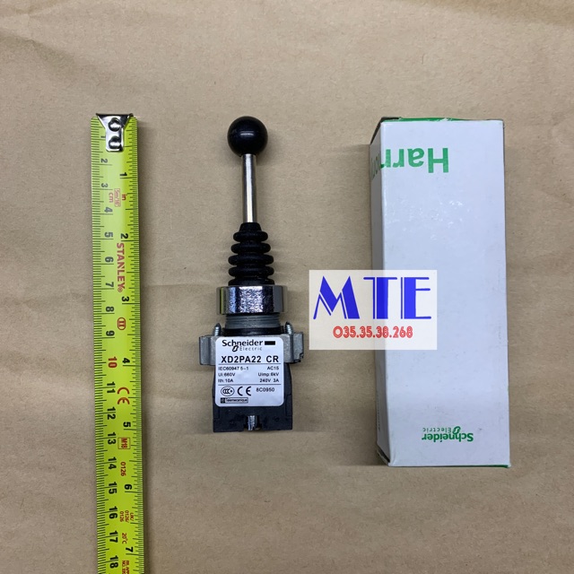MTE - Công tắc gạt 2 chiều D22 : dạng gạt nhả XD2PA22 hoặc gạt giữ XD2PA12