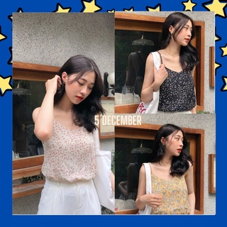 Áo hai dây nữ nhiều màu phong cách vintage hd09