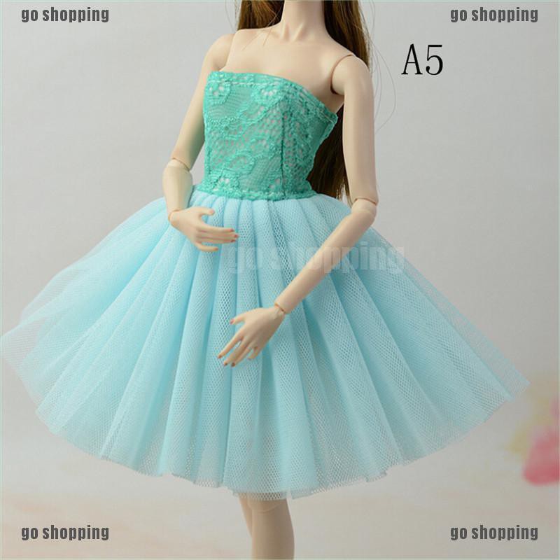 {go shopping}Handmade Doll Dress Clothes For 11'' 1/6 Dolls Party Sequin Tulle Gown Dress