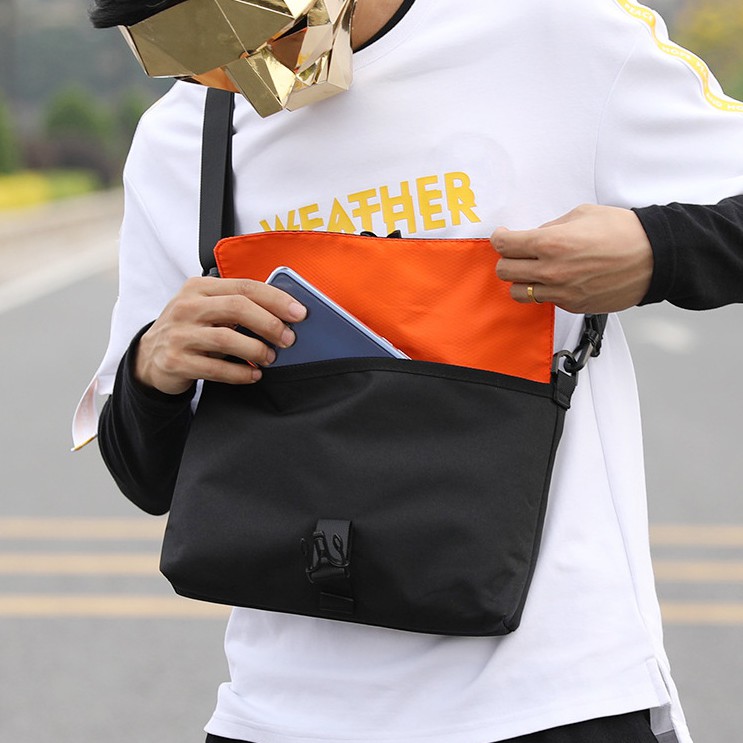 [GIẢM GIÁ] Túi Đeo Chéo Nam Phong Cách Hàn Quốc Chống Nước kabekstore - Túi Đeo 2 Mặt Chống Nước KABE09 | BigBuy360 - bigbuy360.vn