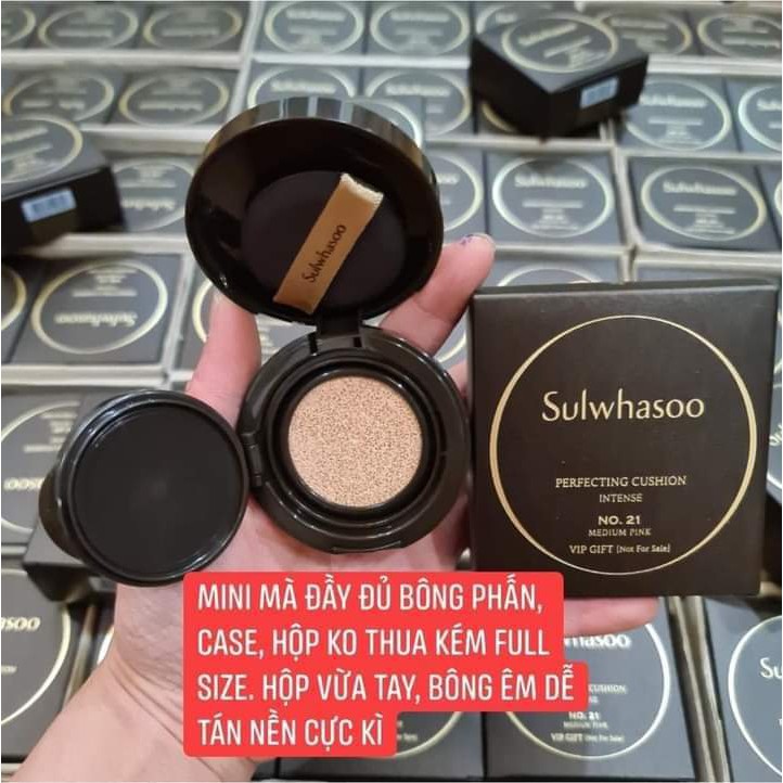 Cushion Sulwhasoo Mini 5g Fullbox Tone 21 Trung Bình