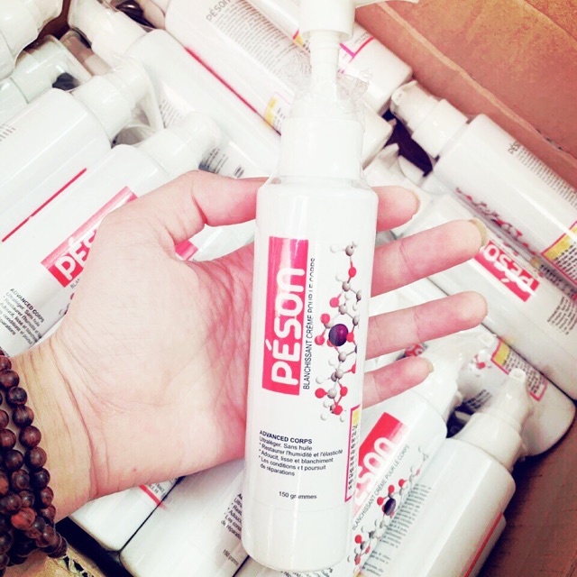 Kem trắng da body Peson men ủ trắng