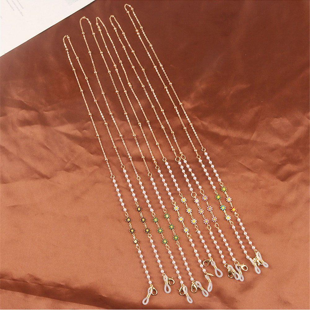Dây Đeo Mắt Kính Chống Thất Lạc Hình Hoa Cúc Xinh Xắn