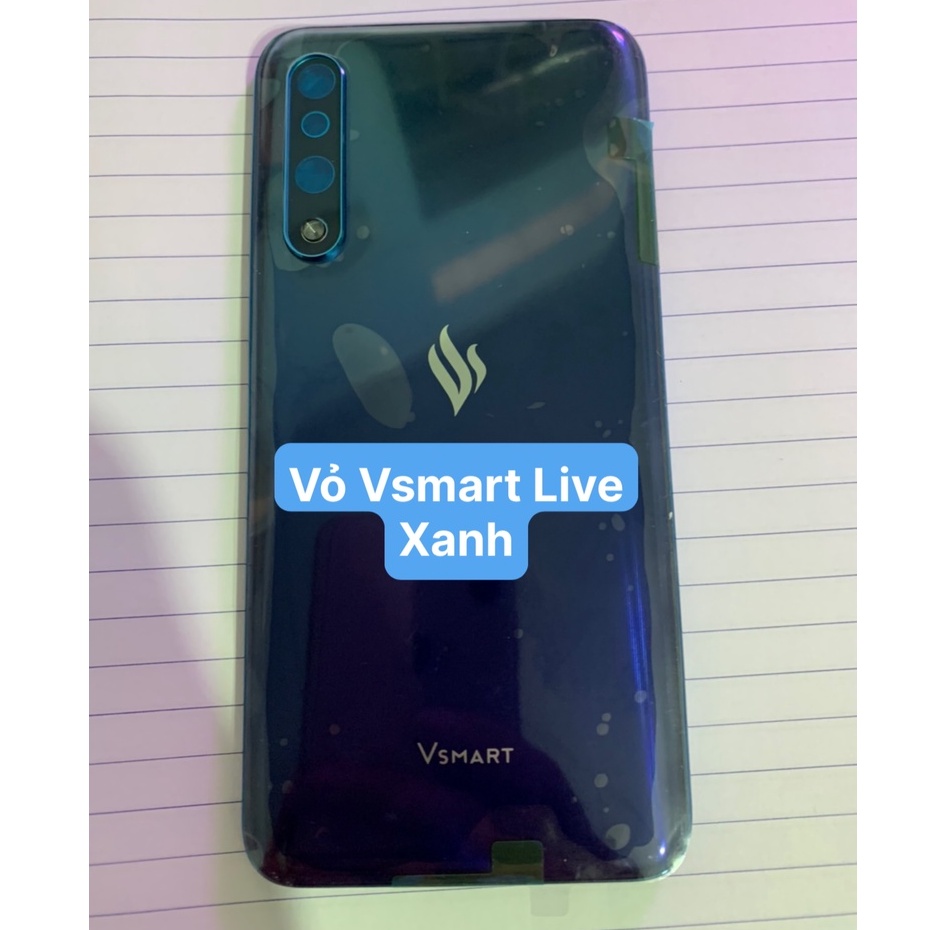 Lưng viền Vsmart Live, hàng bóc máy zin