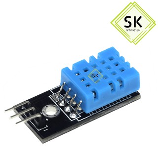 Module cảm biến nhiệt độ độ ẩm DHT11 - Arduino - 5F14