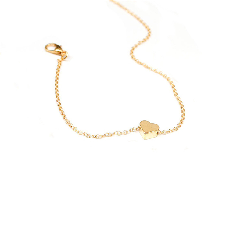 Lắc Chân Mặt Trái Tim Đơn Giản Thời Trang Cho Nữ | BigBuy360 - bigbuy360.vn