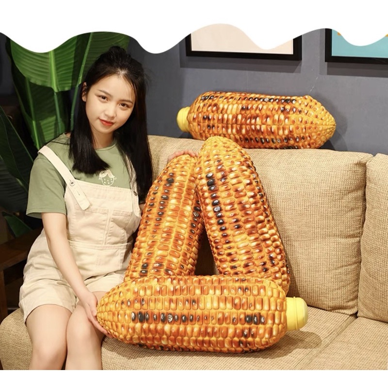 Gối ôm 3D, gấu bông 3D hình đồ ăn