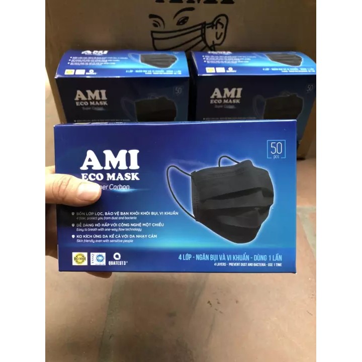 ✅ Khẩu Trang Y Tế 4 Lớp- AMI (Hộp 50 Cái) -VT0632 | BigBuy360 - bigbuy360.vn