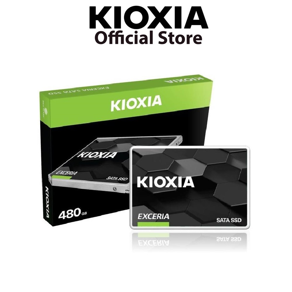 Ổ cứng SSD Kioxia 480GB 2.5 inch SATA III Exceria 3D NAND BiCS FLASH (LTC10Z480GG8) - Bảo hành 3 năm FPT