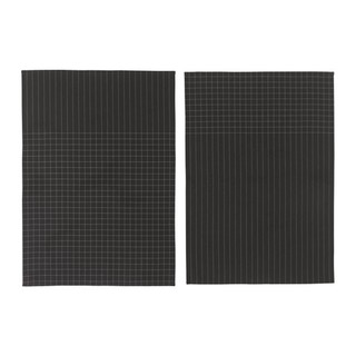 Set 2 khăn nhà bếp 50x70cm đen IKEA 365+