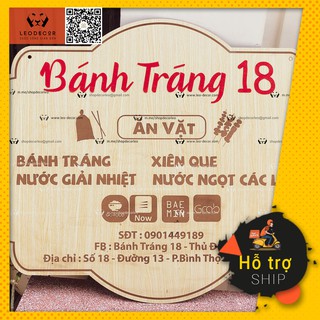 [BIỂN GỖ DECOR] - Bảng hiệu gỗ thiết kế và khắc theo yêu cầu