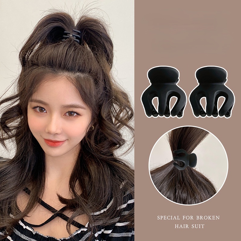 Set 2 Kẹp Tóc Đuôi Ngựa 9K Thời Trang Cho Nữ