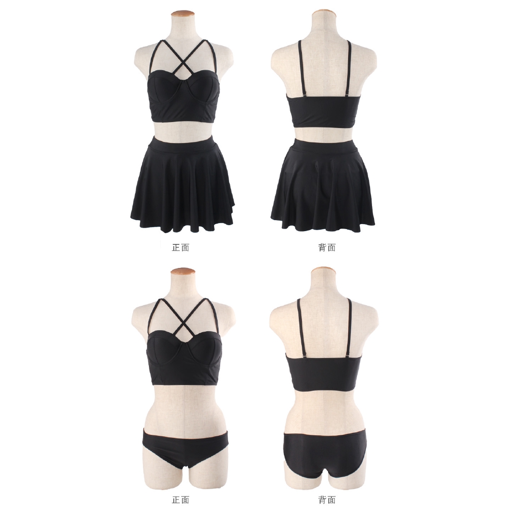 Bộ Đồ Tập Bơi Đi Tắm Biển Nữ Bikini 3 Mảnh (Set Áo Bra Và Quần Lót) | BigBuy360 - bigbuy360.vn