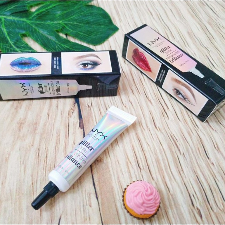 Kem lót mắt Nyx Glitter Primer 10ml lót bắt nhũ dành cho mắt và môi
