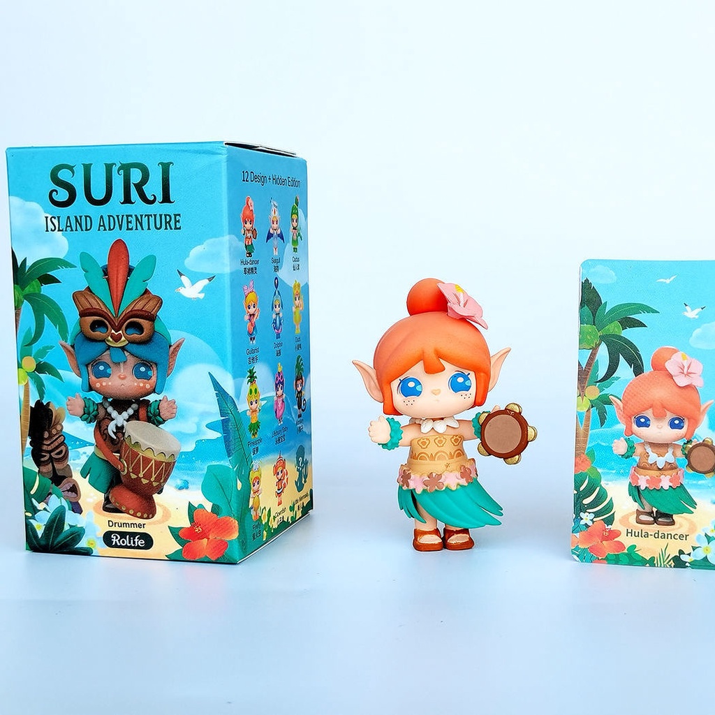 Mô hình búp bê đồ chơi POPMART Bubble Mart dòng Island Adventures phiên bản Trung Quốc