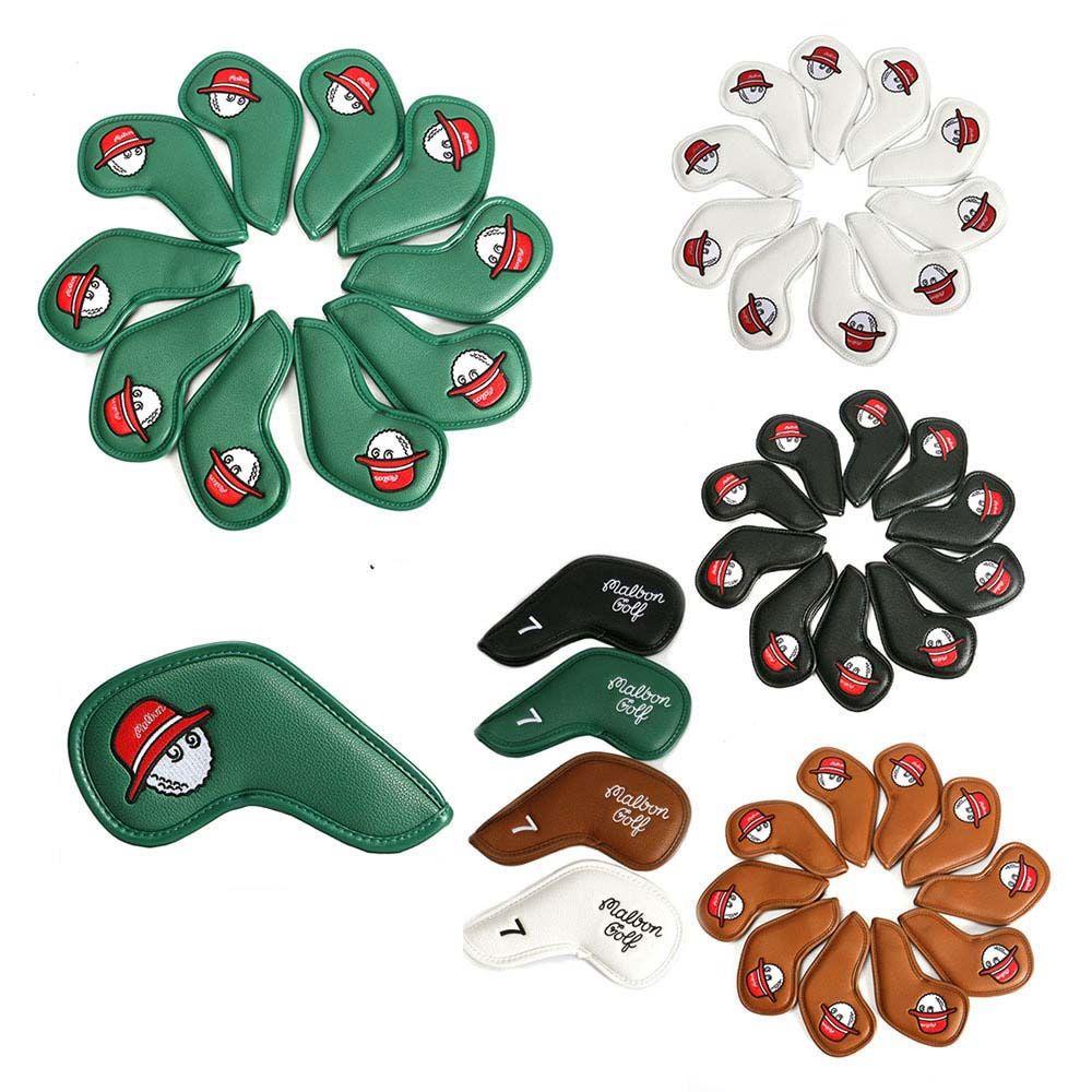 Vỏ Bọc Gậy Đánh Golf REBUY1 Bằng Sắt Malbon Thêu Họa Tiết Độc Đáo Tiện Dụng