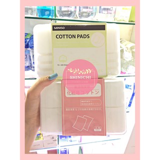 [FREESHIP][Siêu Rẻ] Bông Tẩy Trang 1000 miếng - 475 miếng MINISO Nhật