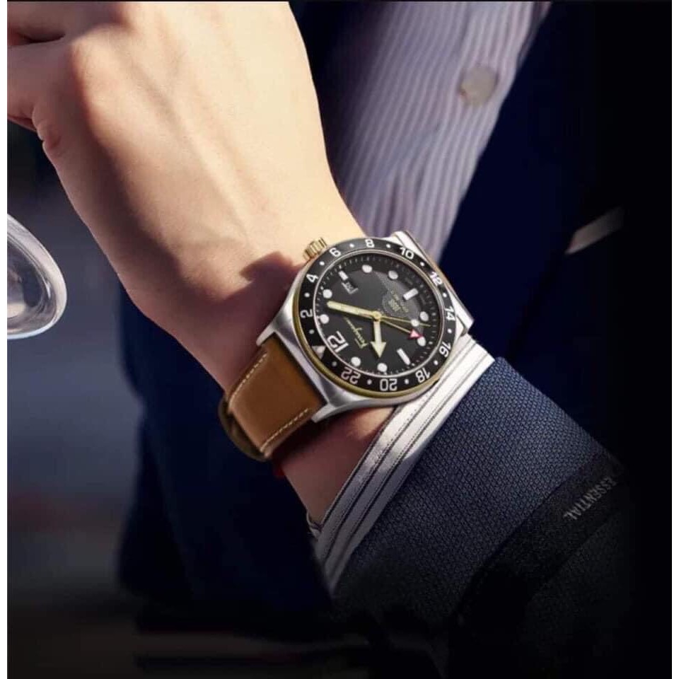 Đồng hồ nam chính hãng  Salvatore Ferragamo 1898 Sport - GMT Men’s Watch SFDU00119 - Máy Pin Thụy Sĩ - Kính Sapphire