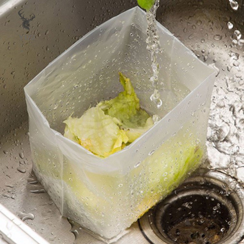 Set 30 Túi Lưới Lọc Rác Bồn Rửa Chén Tiện Dụng