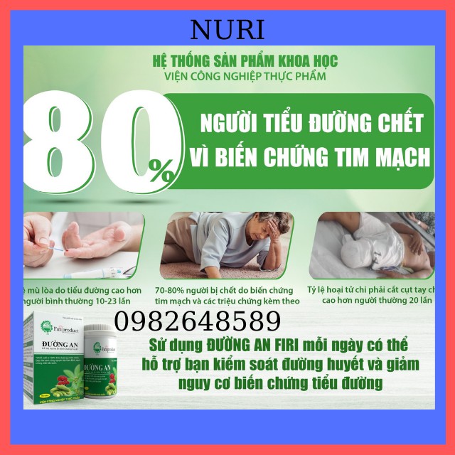 Đường An Firi - Hỗ Trợ Ổn Định Đường Huyết , Hộp 100gr