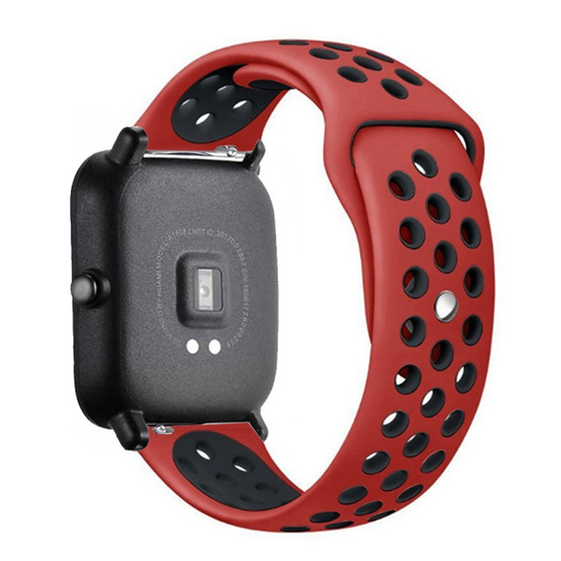 Dây đeo thay thế bằng silicon 20mm cho đồng hồ Huami Amazfit Bip U Pro Xiaomi Amazfit Bip S Lite Gts 2 Mini Gtr 42mm