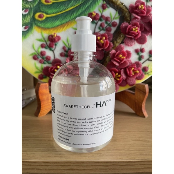 Ha Plus Thuỵ Sĩ Chai To 500ml ( Acid Hyarulonic -SERUM CẤP NƯỚC, DƯỠNG ẨM DA )