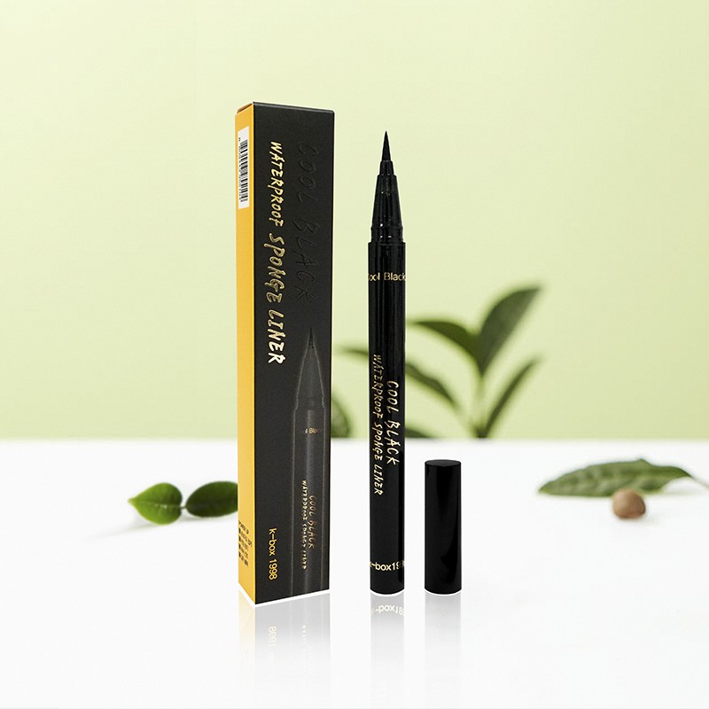 Bút kẻ mắt Hàn Quốc Cool Black Sponge siêu bám không thấm nước | BigBuy360 - bigbuy360.vn