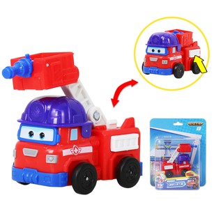 Mô hình xe cứu hộ Sparky mini mô hình super wings đội bay siêu đẳng đồ chơi cho trẻ em
