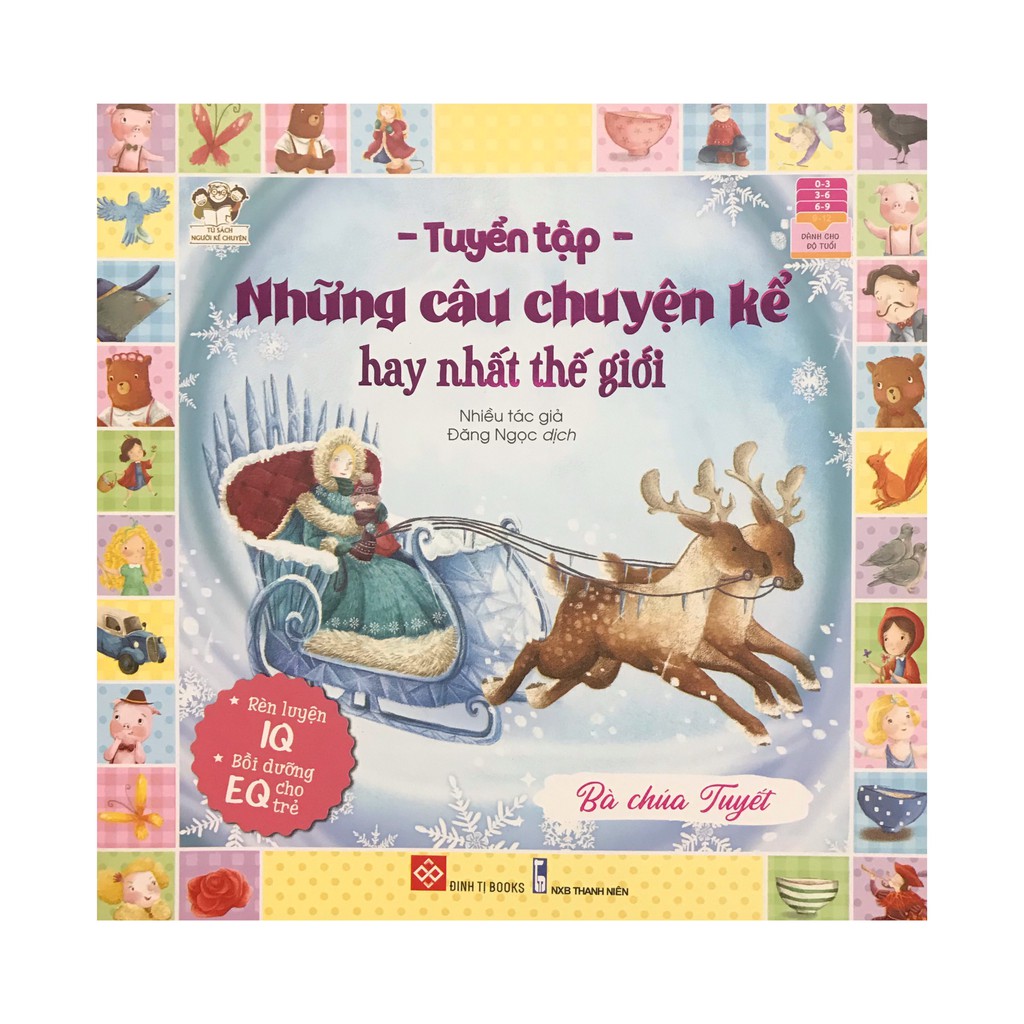 Sách  - Tuyển tập Những câu chuyện kể hay nhất thế giới Bà chúa tuyết