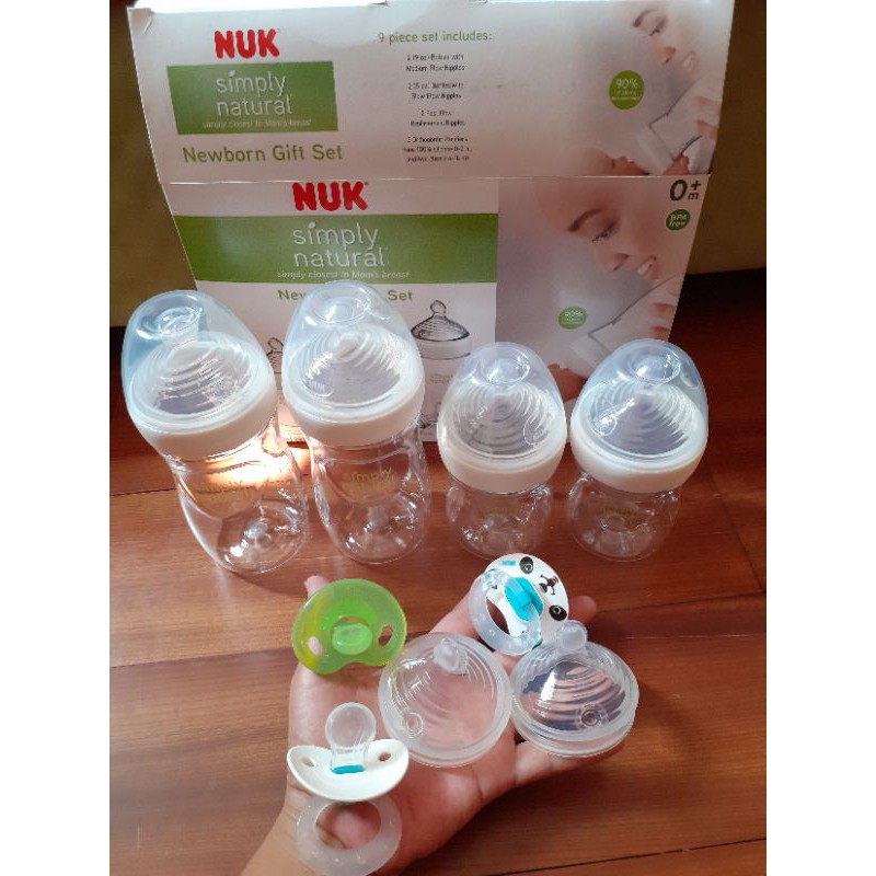 Bình sữa Nuk Simply Natural 270ml