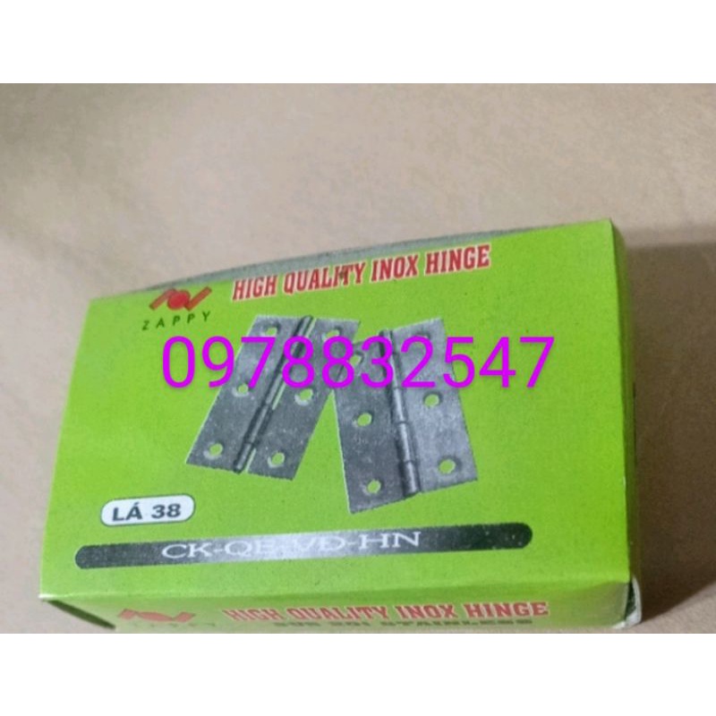 Bản lề lá 38 inox